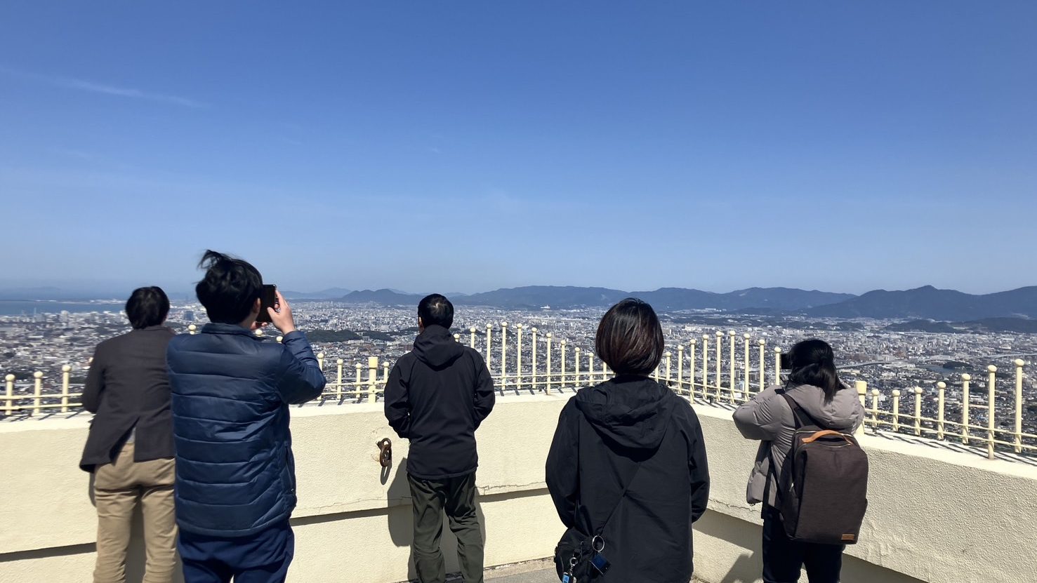 ランチ後の散歩で油山展望台へ｜Q-Nature ABURAYAMAFUKUOKA（油山福岡）でのワーケーション体験